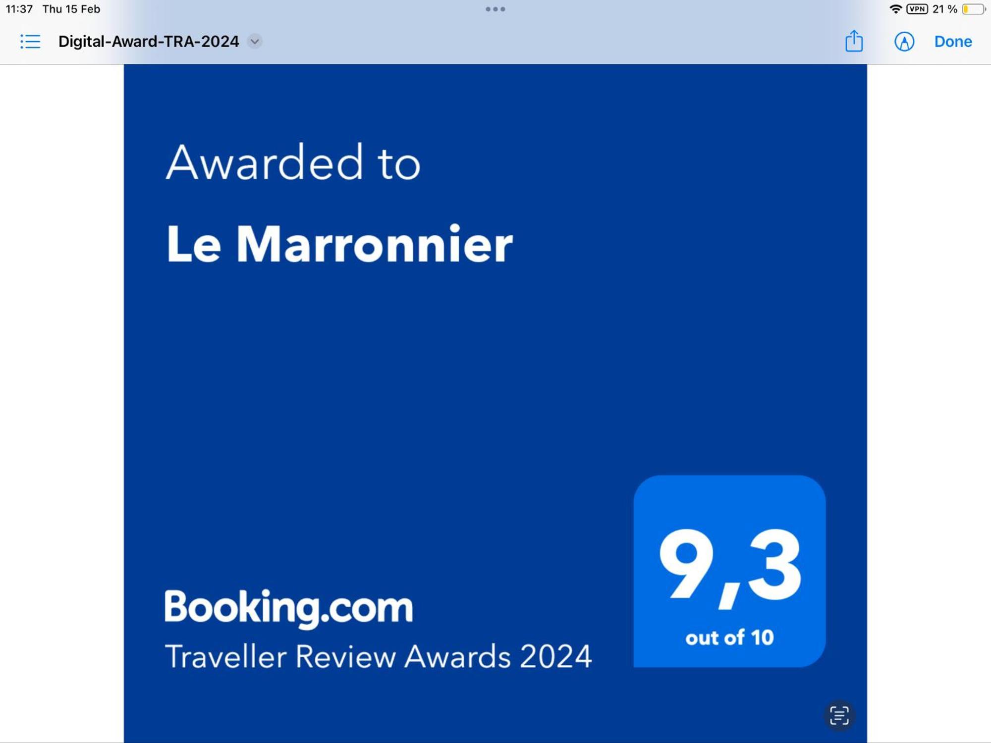 Bed and Breakfast Le Marronnier à Saint-Genies-de-Fontedit Extérieur photo